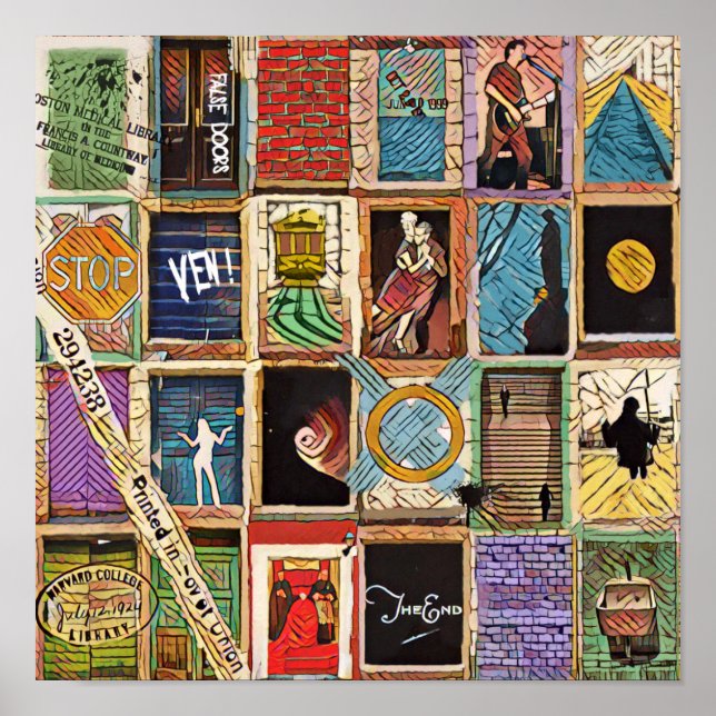 False doors - Puertas falsas - V.E.N. Poster (Front)