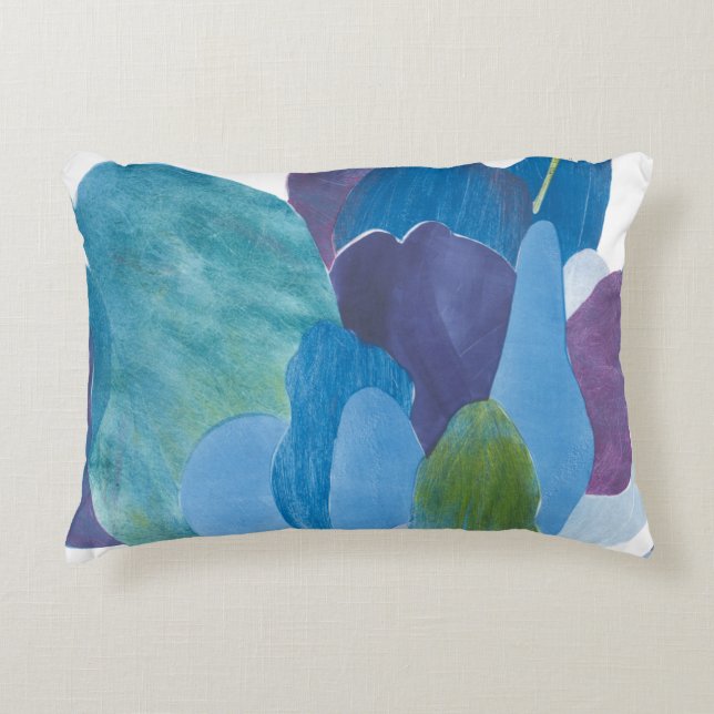 False Indigo I Accent Pillow (Front)