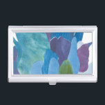 False Indigo I Business Card Case<br><div class="desc">Floral</div>