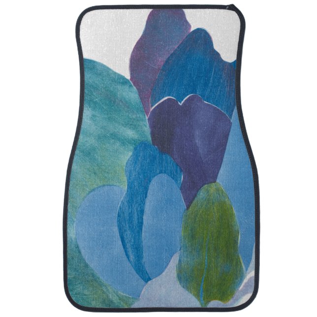False Indigo I Car Mat (Front)