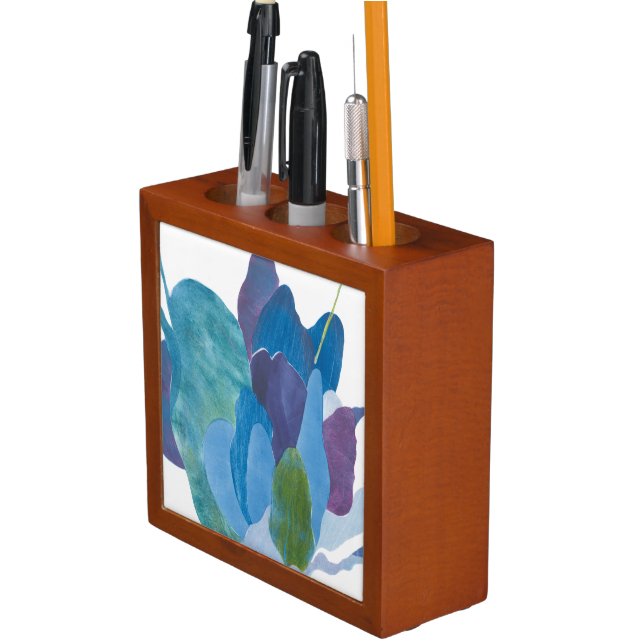 False Indigo I Desk Organizer (In Situ)