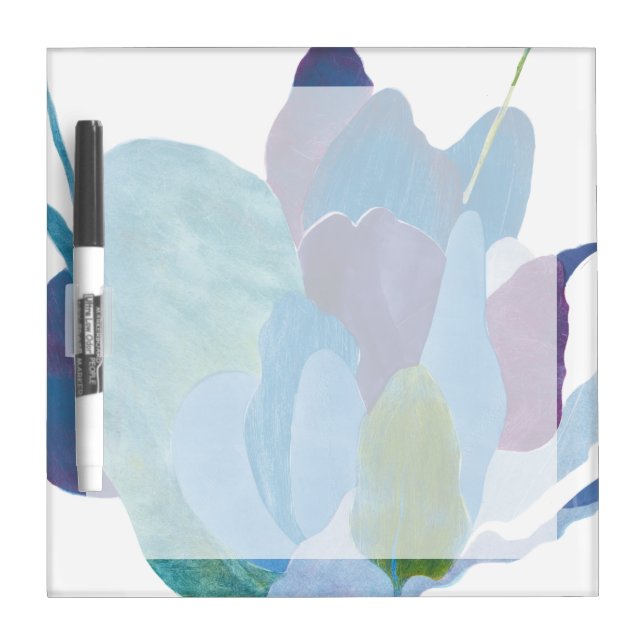 False Indigo I Dry-Erase Board (Front)