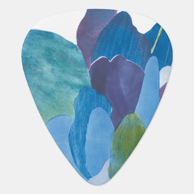 False Indigo I Guitar Pick (Front)