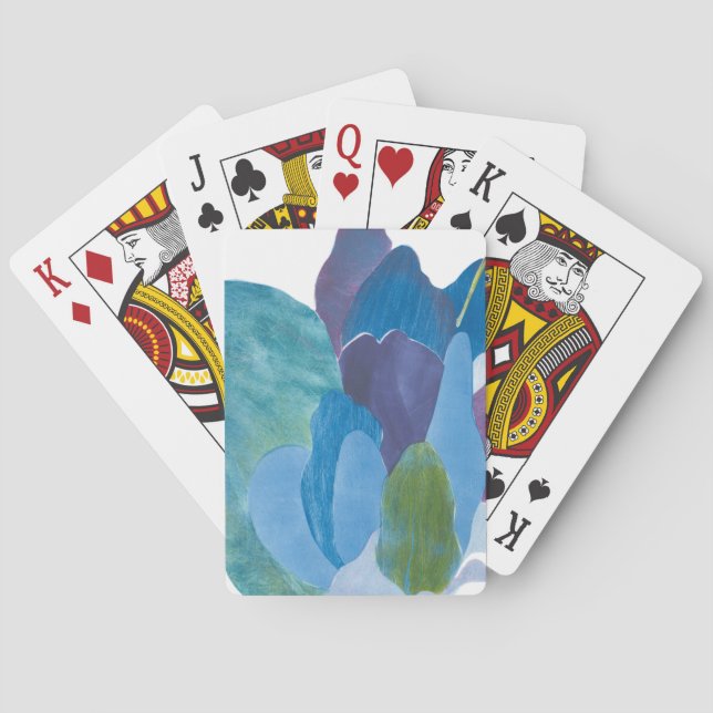 False Indigo I Poker Cards (Back)