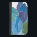 False Indigo I Samsung S4 Wallet Case<br><div class="desc">Floral</div>