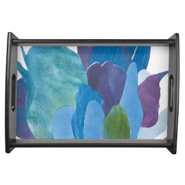 False Indigo I Serving Tray (Front)