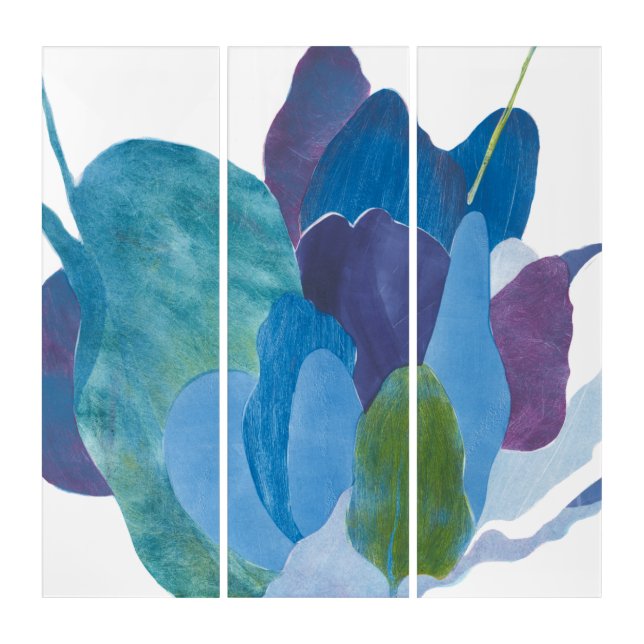 False Indigo I Triptych (Front)