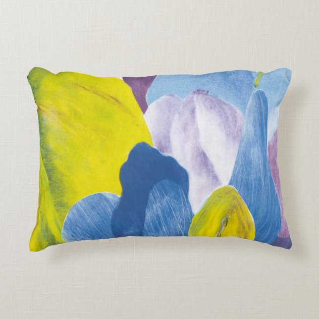 False Indigo III Decorative Pillow (Front)