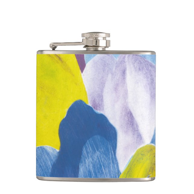 False Indigo III Flask (Front)
