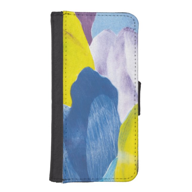False Indigo III iPhone Wallet Case (Front)