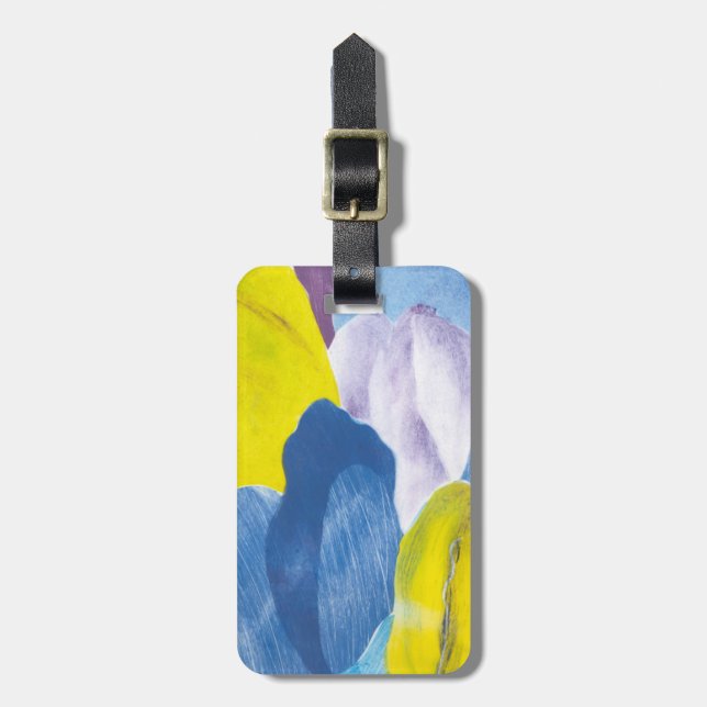 False Indigo III Luggage Tag (Front Vertical)
