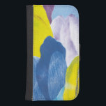 False Indigo III Wallet Phone Case For Samsung Galaxy S4<br><div class="desc">Floral</div>