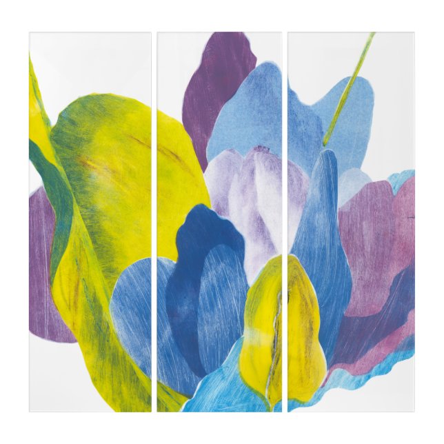 False Indigo III Triptych (Front)