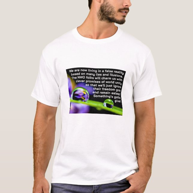 False Reality (light) T-Shirt (Front)