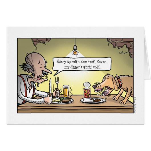 False teef! cards (Front Horizontal)