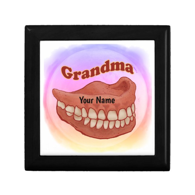 False Teeth Grandma  Gift Box (Front)