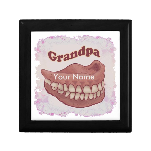 False Teeth Grandpa  Gift Box (Front)
