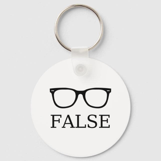 False, The Office,  Dwight Funny Keychain (Front)