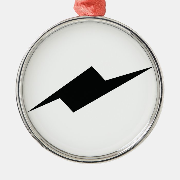 FALSEFLAG LOGO SIMPLE CHRISTMAS TREE ORNAMENT