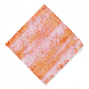 Falso couro de salmão, esbranquiçado bandana