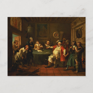 Falstaff Examining his Recruits from Henry IV Postcard
