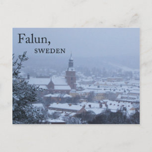 Falun, Sweden Postcard