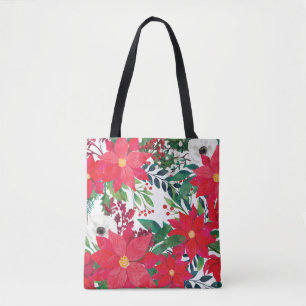Famame Canvas Tote Bag Large Women Casual Xmas