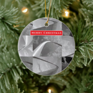 Famed Gateway to the West Arch Ceramic Ornament