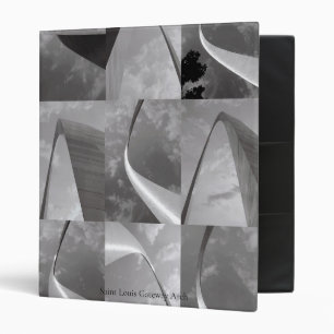 Famed Gateway to the West St Louis Arch Binder