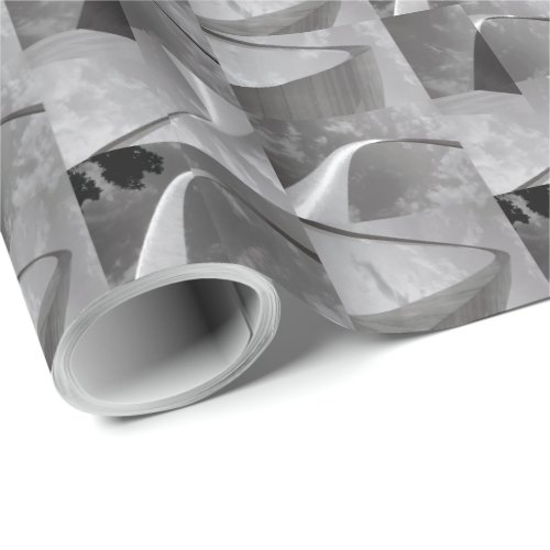 Famed Gateway to the West St Louis Arch Wrapping Paper