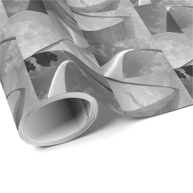 Famed Gateway to the West St Louis Arch Wrapping Paper (Roll Corner)