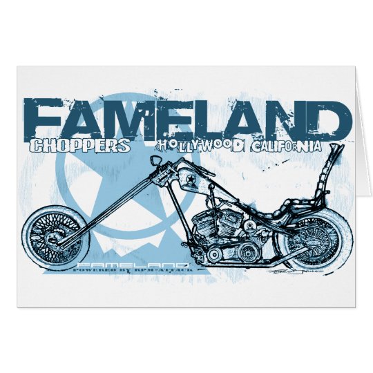 fameland choppers hollywood card