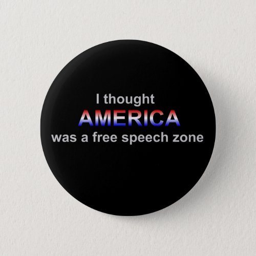 fAmerica free speech zone button