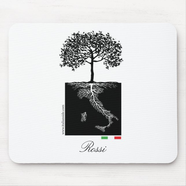 Famiglia Italiana Mousepad (Front)