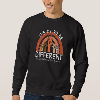 Familial Mediterranean Fever Awareness Orange Rain Sweatshirt