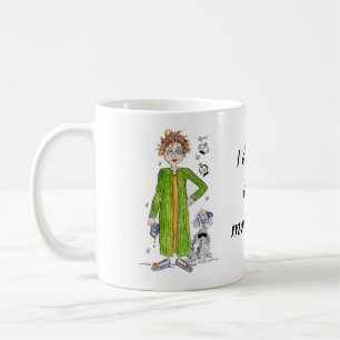 Familiar Saying I Don’t Do Mornings Caricature Coffee Mug