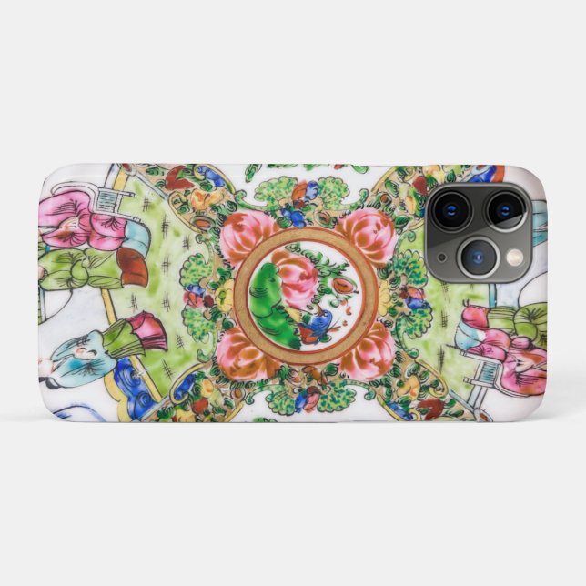 Famille Rose Case-Mate iPhone Case (Back (Horizontal))