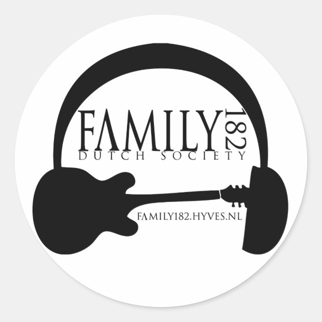 Family182 stickers (Front)