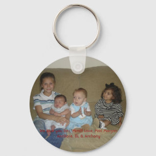 family 011, You're the best Papaw! Love,MariMor... Keychain