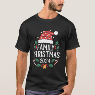 Family 2024 Christmas Matching Outfits Team Santa  T-Shirt