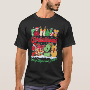 Family 2025 Christmas Team Santa Elf Squad Matchin T-Shirt