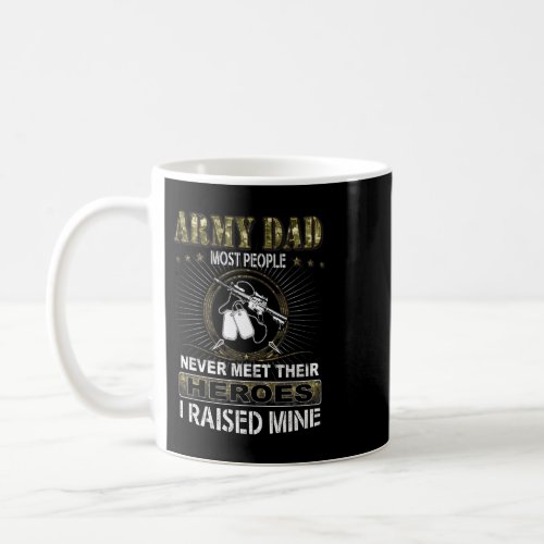 FAMILY 365 Fathers Day Army Dad Men Gift Coffee Mug