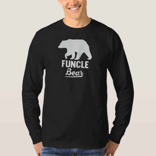 Family 365 Fathers Day Funcle Bear Uncle Men Ragl T_Shirt
