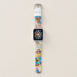 "Family" 5-Photo Apple Watch Band