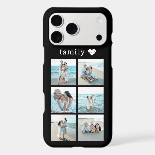 Family 6 Photo Black iPhone 17 Pro Max Case