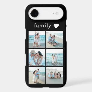 Family 6 Photo Black iPhone 17 Air Case