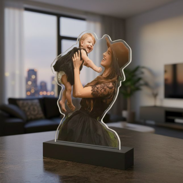 Family Acrylic Photo Statuettes Cutout (Family Acrylic Photo Statuettes Cutout)