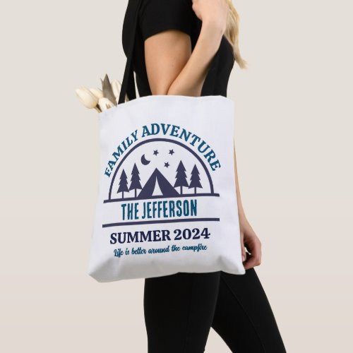 Family Adventure Camping Trip Personalized Name