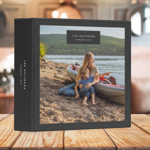 Family Adventures Vacation Memories Photo Album 3 Ring Binder