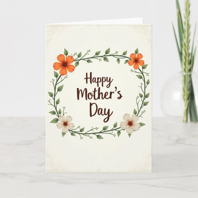 Family Affection Greeting Card (Front)